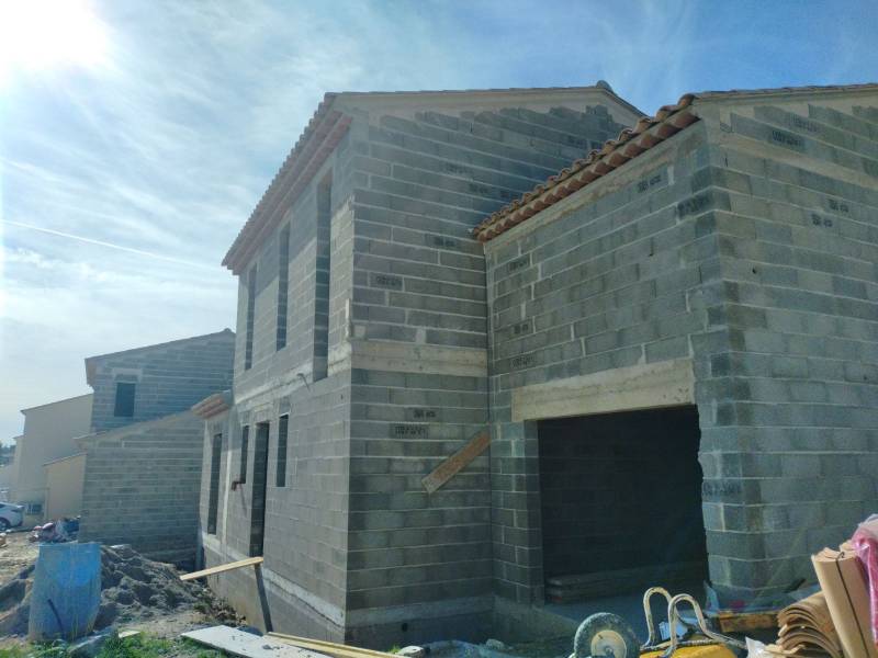 maison neuve avec garage à mirabeau