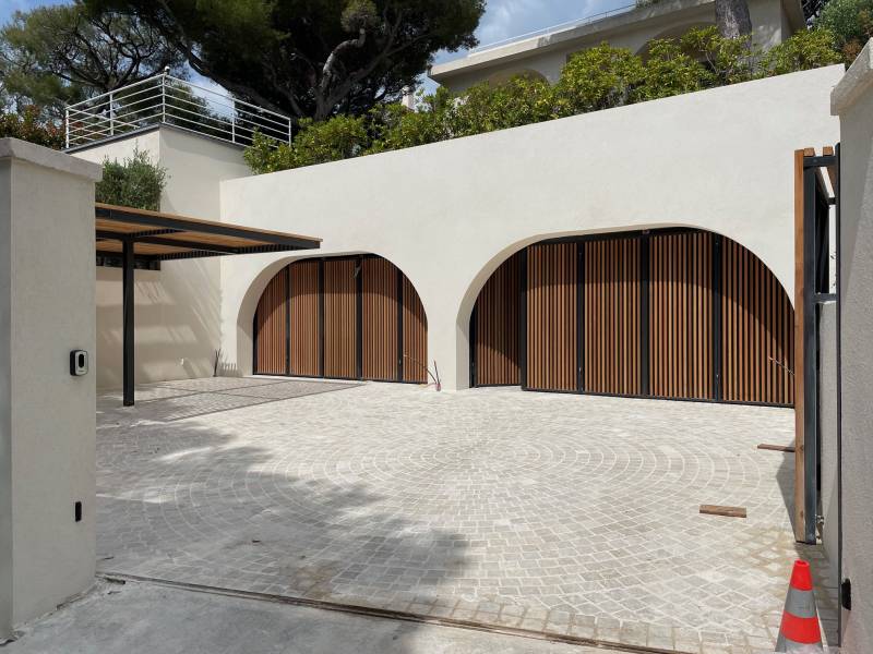 pose de pavé sur cassis 